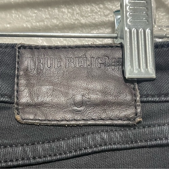 True Religion Black Jennie Curvy Skinny Jeans Size 27 - Picture 6 of 9